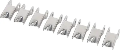 Zdjęcie produktu dla 8-częściowy hak zabezpieczający ze stali nierdzewnej 316 Uniwersalny zaczep holowniczy do podnoszenia ładunku 17 mm / 0,67 cala