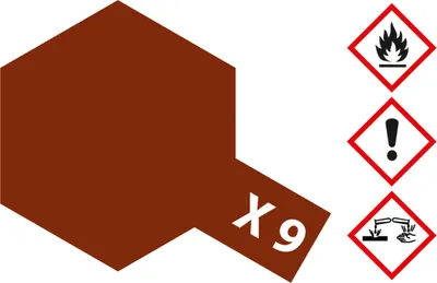 Immagine prodotto di X -9 MARRONE lucido 23 ml