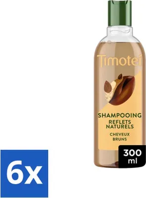 Zdjęcie produktu dla Timotei - Szampon - Intensywny brąz - 300 ml - Opakowanie ekonomiczne - 6 sztuk