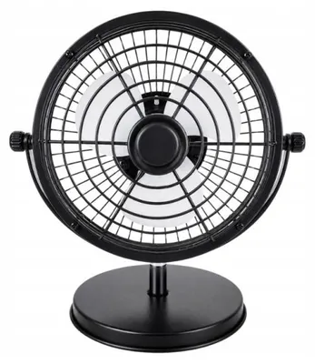 Immagine prodotto di Ventilatore da tavolo USB, modello 16043, potenza 4 W, diametro 22 cm, colore nero