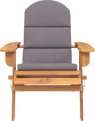 Produktbild von Gartenstuhl - Komfortable Adirondack-Stil - Inklusive Kissen