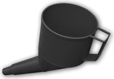 Produktbild von Flaschentrichter mit Sieb Trichter Einfülltrichter Fülltrichter BLACK Bradas 8733