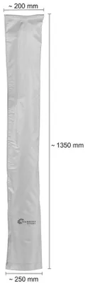 Obrázok produktu pre Obal na slnečník s priemerom do 200 cm – 135 x 20/25 cm – nepremokavý obal s UV ochranou