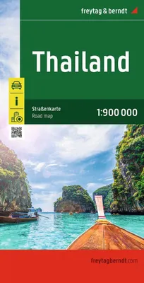 Produktbild von freytag & berndt Straßenkarte Thailand 1:900.000