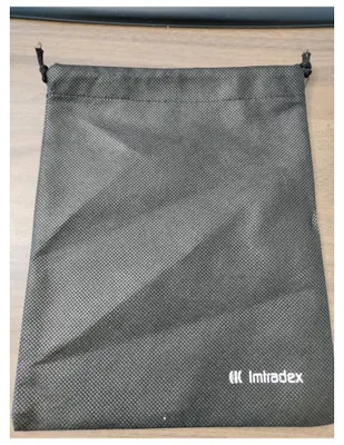 Zdjęcie produktu dla Plastikowa torba Dönges z zapięciem na pasek, czarna, 250 x 200 mm JD8105-12-366-2579