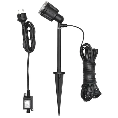Produktbild von Konstsmide Amalfi LED Stableuchte schwarz lackiertes Aluminium, Kunststoff 7645-000