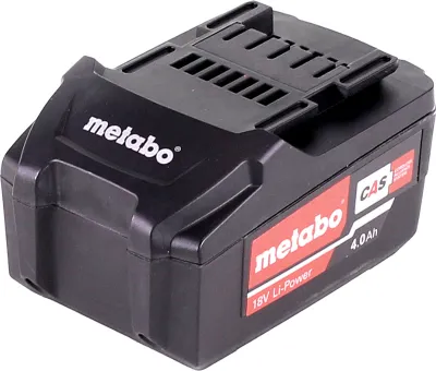 Produktbild von Metabo Li-Power Akkupack 18 V 4,0 Ah CAS Li-Ion Akku ( 625591000 ) mit Ladestandsanzeige