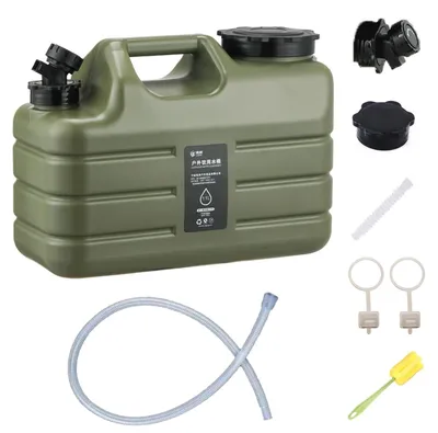 Produktbild von Solidchoice – Wasserkontainer 11 Liter mit Auslaufhahn für Camping und Outdoor-Aktivitäten