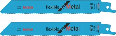 Produktbild von Bosch  2 x Säbelsägeblatt  S 922 EF BiM Flexible  for Metal