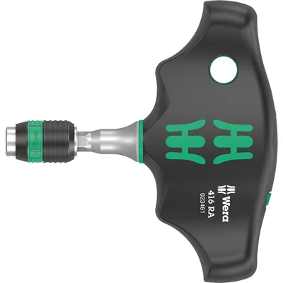 Obrázok produktu pre Ráčnová rukoväť s priečnym úchopom, 1/4", upínanie bitov, Wera | 4013288222824