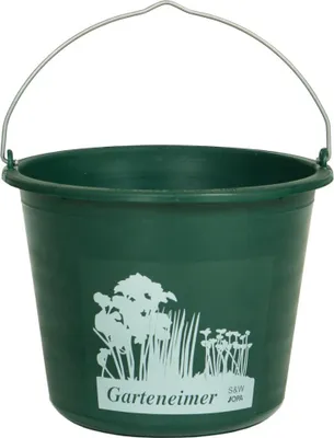 Produktbild von Garteneimer 12 l, grün, aus Polypropylen