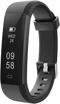 Produktbild von Denver BFA-15 (Schwarz), Fitnessband mit Bluetooth 4.0, Basic "sehr gut"