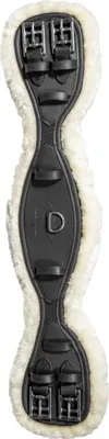 Immagine prodotto di Kentucky Horsewear Sella Girth Anatomico in pelle d'agnello Girth corto nero 55 cm
