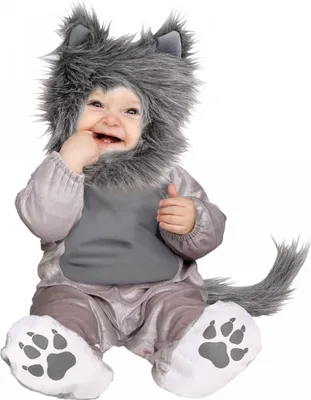 Produktbild von Frecher Wolf Kleinkinder & Baby Kostüm für Halloween & Fasching Baby Größe: L