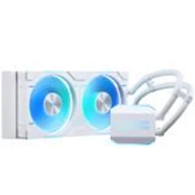 Produktbild von Phanteks Glacier One 240D30 DRGB, All-in-One-Flüssigkeitskühler, 12 cm, Weiß