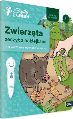 Productafbeelding van Albi liest mit Albiko ANIMAL Aufkleber Notizbuch