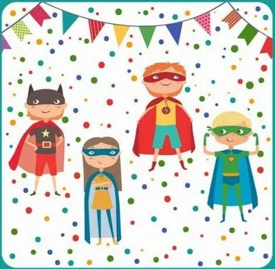 Produktbild von PAPSTAR Motiv-Servietten "Superhero" 330 x 330 mm 20 Stück