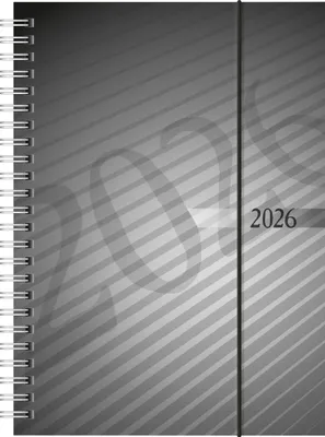 Zdjęcie produktu dla rido idé 7021102906 rido idé Buchkalender "futura 2", 2026, schwarz