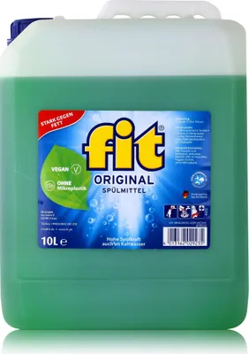 Produktbild von fit Spülmittel Original 10L - Stark gegen Fett (1er Pack)