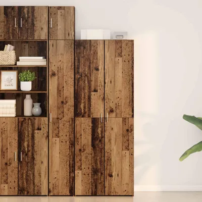 Image de vidaXL Meuble haut en bois Altholz, 70 x 42,5 x 185 cm