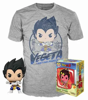 Image de Figurka Funko Pop! Dragon Ball Z - Vegeta w zestawie z koszulką premium