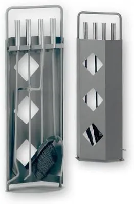 Produktbild von FIREFIX Kaminbesteck 5-teilig, 230 x 140 x 660 mm, Edelstahl, K2402