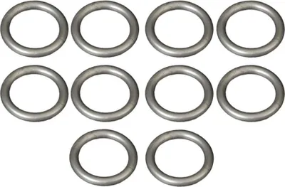 Produktbild von 40 Stück Gardinenringe Ringe Stilringe für Gardinenstange 16 / 20 mm mit Faltenlegehaken silber-matt