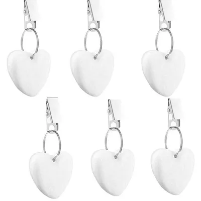 Immagine prodotto di Set da 6 pesi per tovaglia, colore bianco – Pesanti pesi per tovaglia in marmo