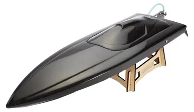 Produktbild von Pursuit Self-Righting RC-Boot - Brushless Hochgeschwindigkeits-Rennboot 82 cm - Carbonfaser - bis 70 km/h - Fernsteuerung - Schwarz