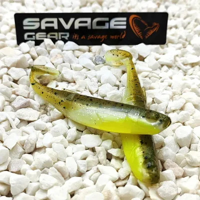 Produktbild von Savage Gear Craft Bleak 7cm Green Pearl Yellow Gummiköder