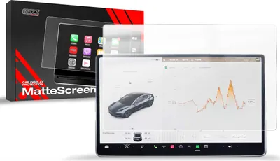 Produktbild von Matte Autodisplayfolie für Tesla Model Y Juniper (2024-2025), Grizz Protector