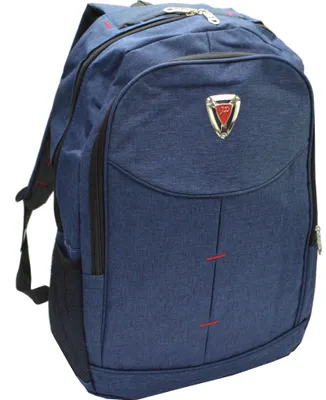 Produktbild von flevado Großer Sportlicher Rucksack Schulrucksack Freizeit Wander Laptop Rucksack blau