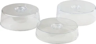 Obrázok produktu pre APS-Germany 06506, Kryt na potraviny, Priehľadná, Polystyrén, Kolo, Monotónna, 290 mm