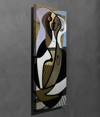 Image de Wallity, PC181- VGA1221, Multicolore, Tableaux sur toile, 30 x 80 cm, 100 % toile