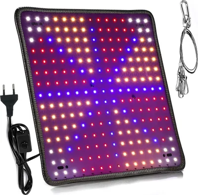 Produktbild von LED Pflanzenlampe Vollspektrum, Wachstumslampe 225 LEDs(rot,blau,warmweiß,kaltweiß), Pflanzenlicht Grow Lampe für Zimmerpflanzen Gewächshaus Blumen