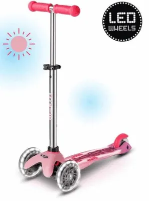 Immagine prodotto di micro scooter | mini micro deluxe glow LED plus frosty pink