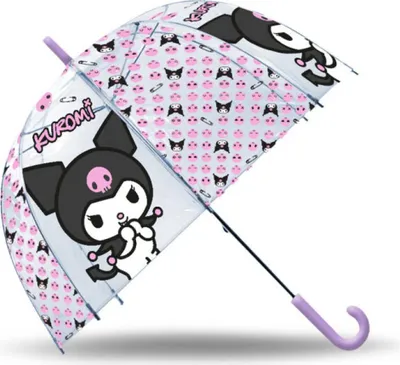 Produktbild von Hello Kitty Kuromi Kinder transparenter Regenschirm Ø70 cm