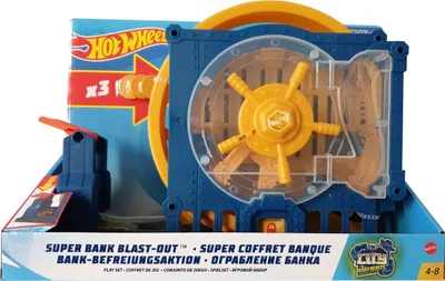Produktbild von Hot Wheels Super-Bankeinbruch Spielset
