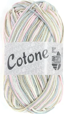 A ball of yarn with a label.