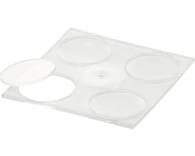 Obrázek produktu pro Walteco Tlumič nárazu, průměr 18x1mm, samolepicí, transparentní, 4 ks