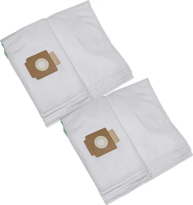 Produktbild von vhbw 10x Staubbeutel Ersatz für Kärcher 6.904-315.0 für Staubsauger - 36,5cm x 23,3cm Weiß