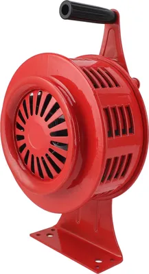 Obrázek produktu pro Ruční kliková siréna, hlasitost 125 dB, nastavitelná hlasitost, vodotěsná, hliníková slitina, ruční ovládání, alarm pro nouzové situace, červená barva