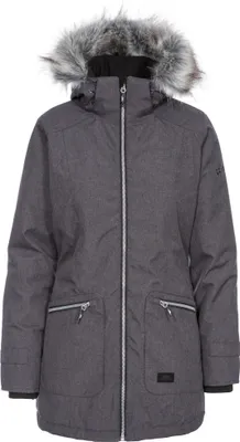 Produktbild von Trespass Damen Outdoorjacke Daybyday mit Kapuze, wasserdicht TP4759 (2XS) (Schwarz)
