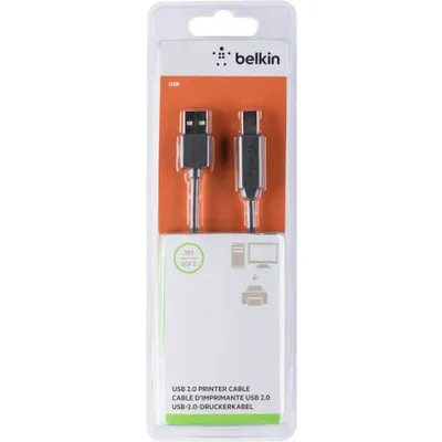 Produktbild von BELKIN USB 2.0 Kabel, Stecker A - Stecker B, 3m
