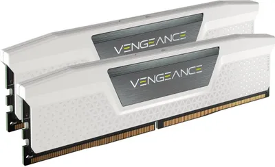 Produktbild von DIMM 64 GB DDR5-5200 (2x 32 GB) Dual-Kit (weiß, CMK64GX5M2B5200C40W, Vengeance, INTEL XMP)