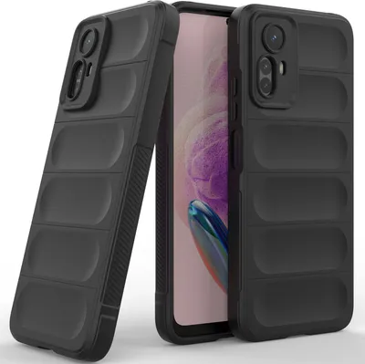 Produktbild von Handyhülle für Xiaomi Redmi Note 12S Weich TPU Silikon Stossfest Anti-rutsch Hülle Schwarz