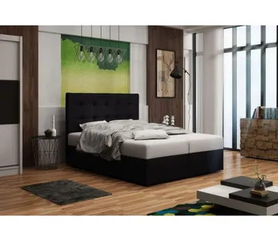 Obrázok produktu pre Čalúnená posteľ DELILAH 1 160x200, antracit