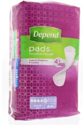 Produktbild von Depend Verband super (8 stuks)