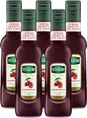 Produktbild von Mathieu Teisseire Getränke-Sirup Sauerkirsche 0,25L (5er Pack)