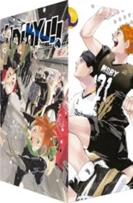 Produktbild von Haikyu!! Sammelbox 5 - Band 45 mit Sammelschuber
